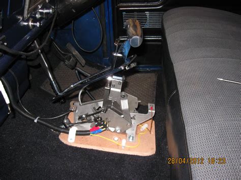 Side Shift Transmission Shifter Kit w 16. . Ford column to floor shifter conversion